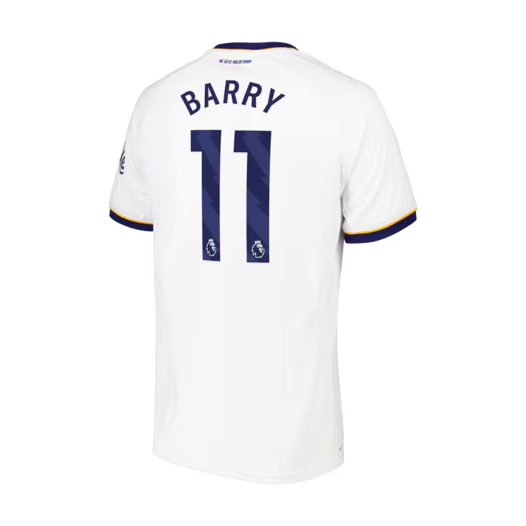 Everton Away BARRY 11 Jersey 26-27