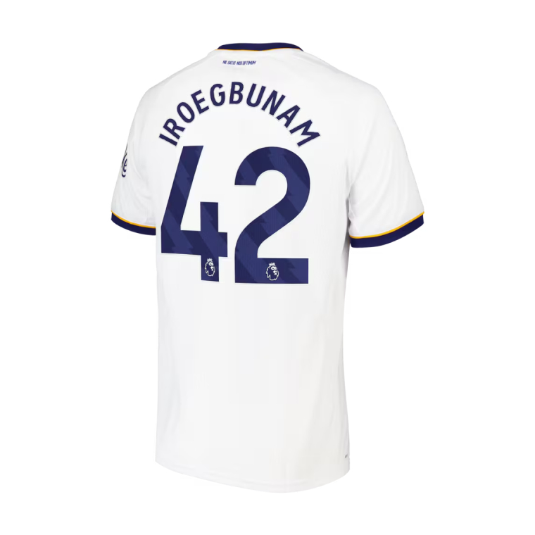 Everton Away IROEGBUNAM 42 Jersey 26-27