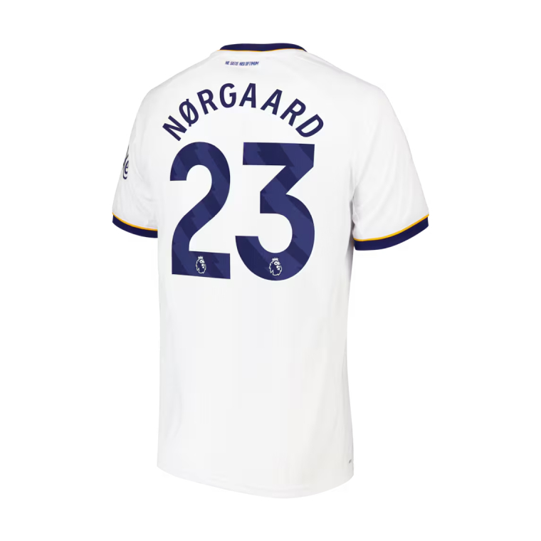 Everton Away NØRGAARD 23 Jersey 26-27