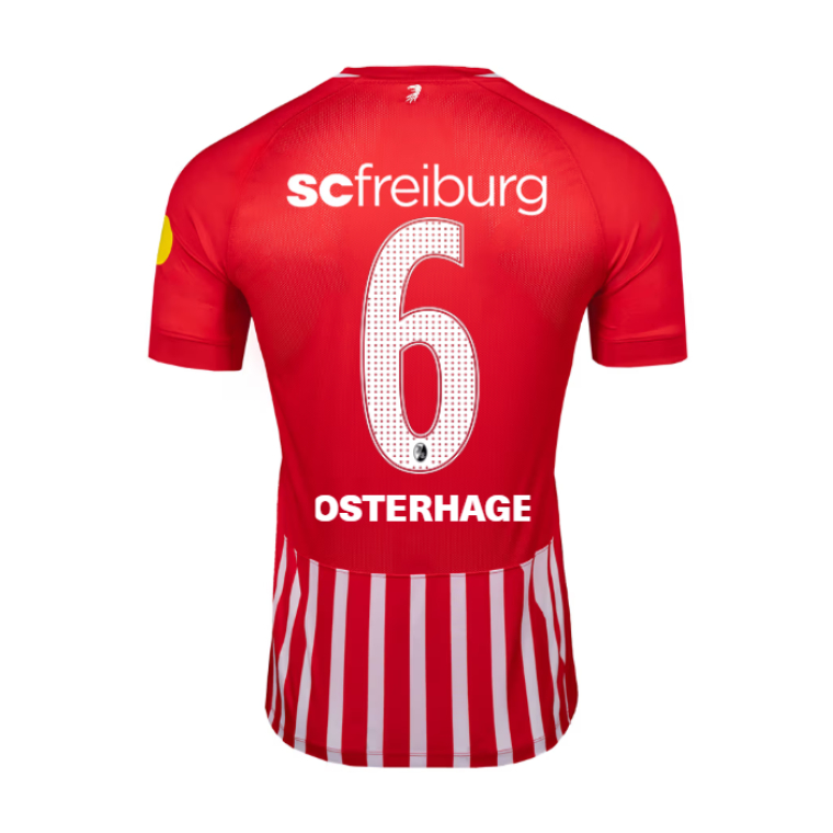 Freiburg Home OSTERHAGE 6 Jersey 26-27