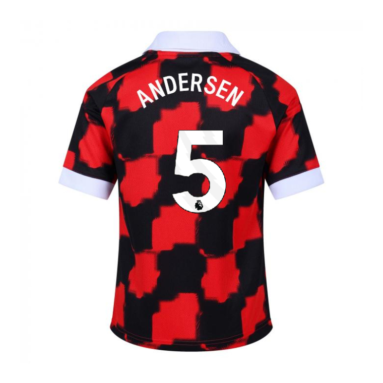 Fulham Away ANDERSEN 5 Jersey 26-27