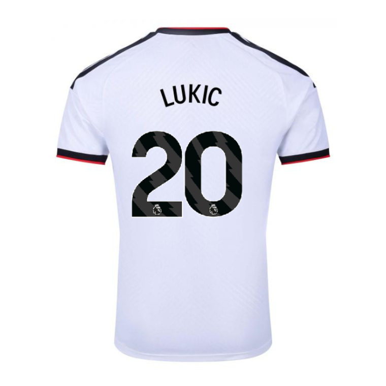 Fulham Home LUKIC 20 Jersey 26-27