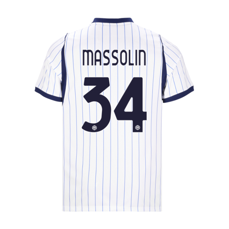 Inter Milan Away MASSOLIN 34 Jersey 26-27