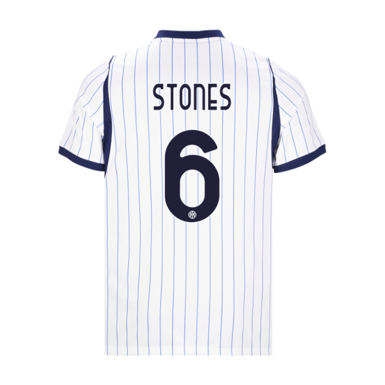 Inter Milan Away STONES 6 Jersey 26-27