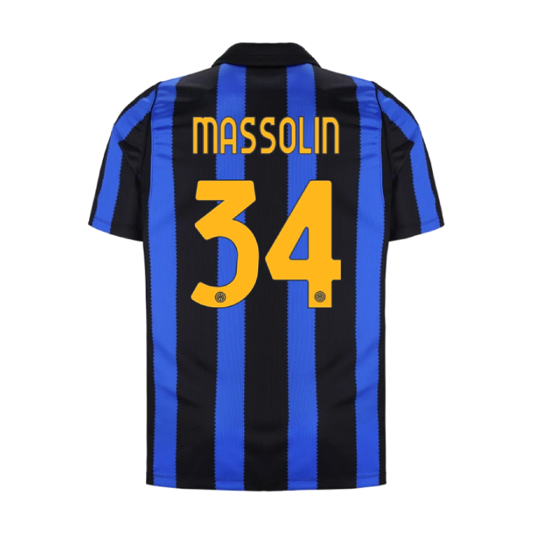 Inter Milan Home MASSOLIN 34 Jersey 26-27