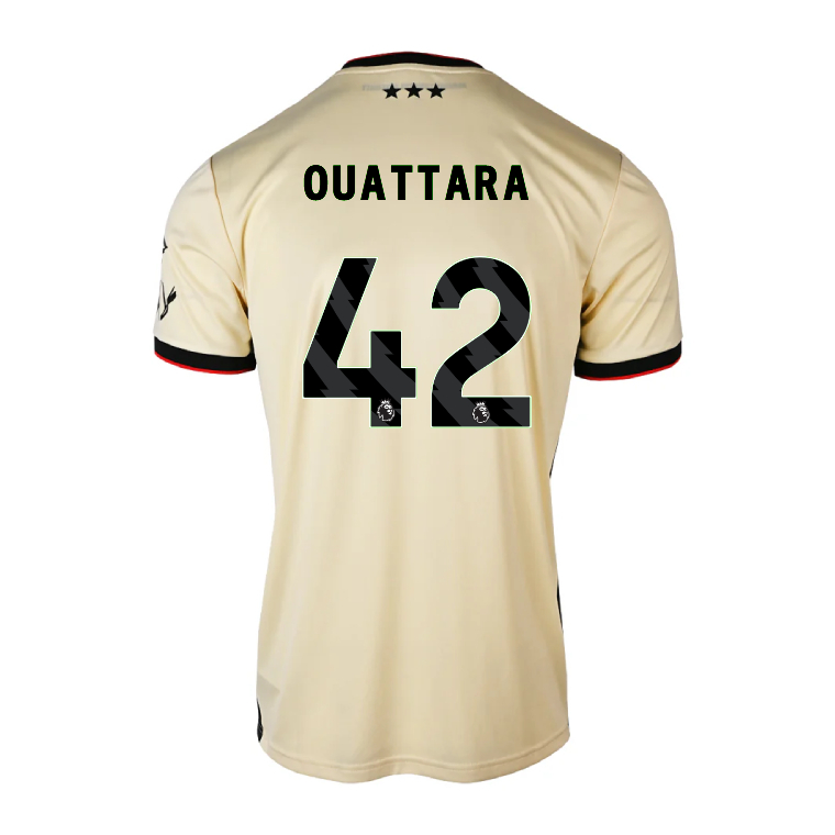 Ipswich Town Away OUATTARA 42 Jersey 26-27