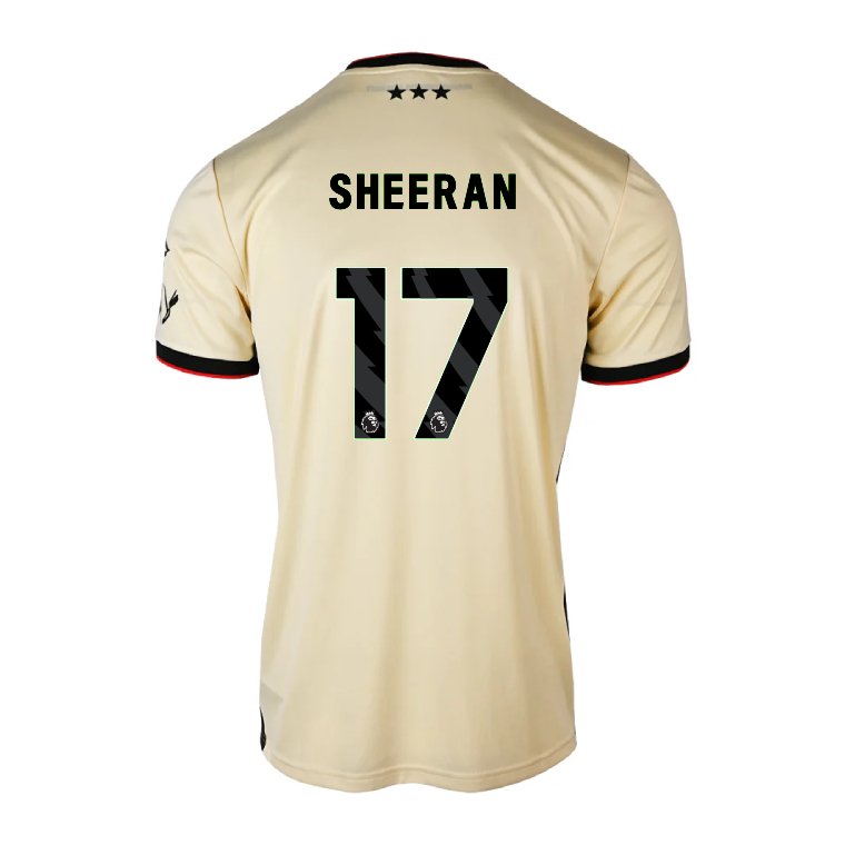 Ipswich Town Away SHEERAN 17 Jersey 26-27