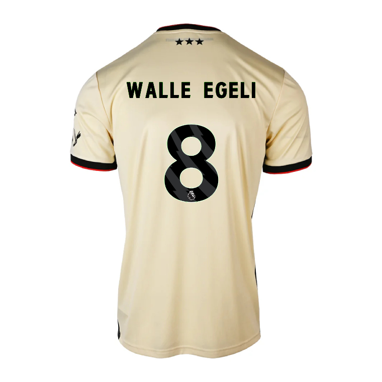 Ipswich Town Away WALLE‎ EGELI 8 Jersey 26-27