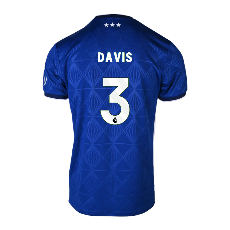 Ipswich Town Home DAVIS 3 Jersey 26-27