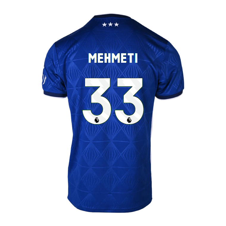 Ipswich Town Home MEHMETI 33 Jersey 26-27