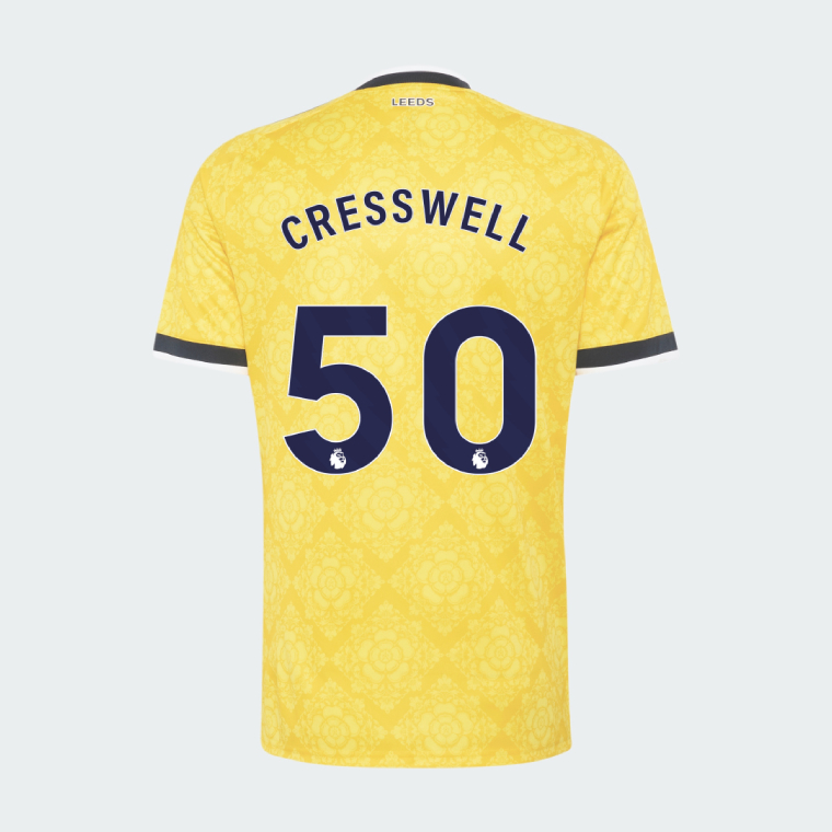 Leeds United Away CRESSWELL 50 Jersey 26-27