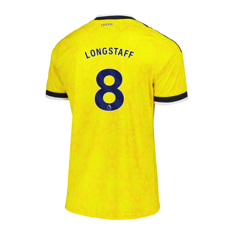 Leeds United Away LONGSTAFF 8 Jersey 26-27