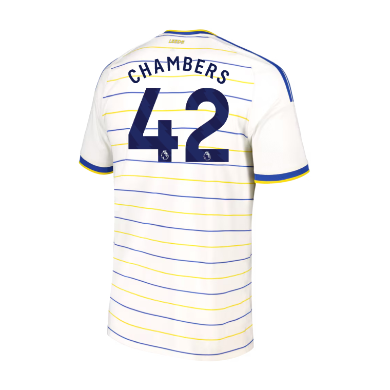 Leeds United Home CHAMBERS 42 Jersey 26-27