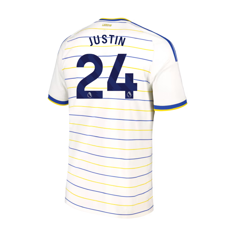 Leeds United Home JUSTIN 24 Jersey 26-27
