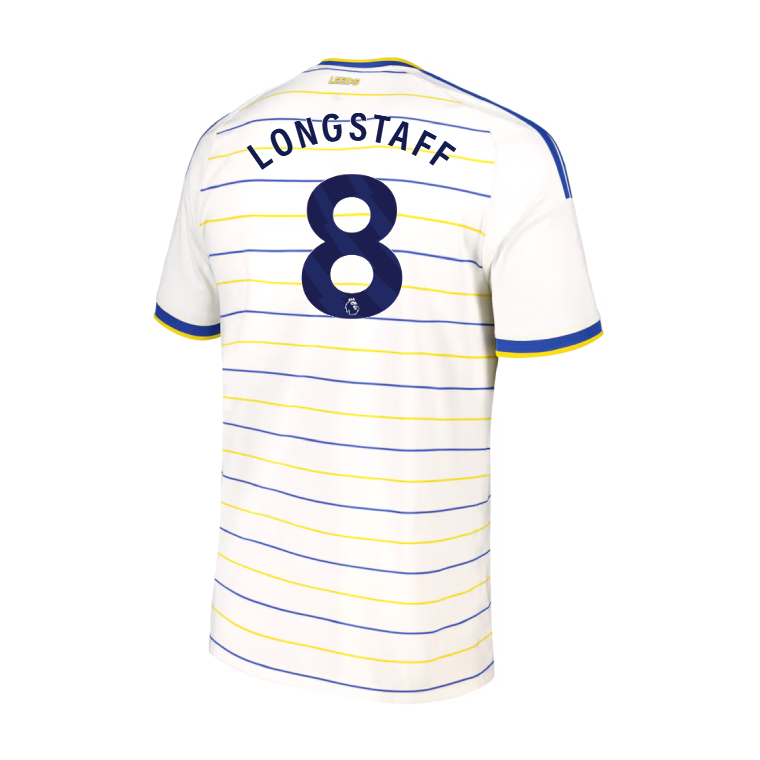 Leeds United Home LONGSTAFF 8 Jersey 26-27