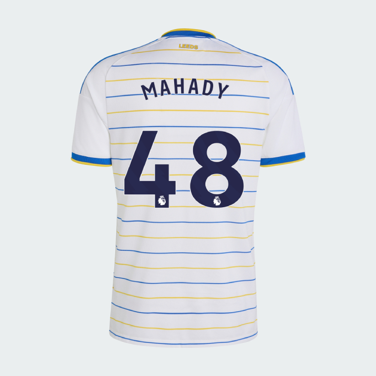 Leeds United Home MAHADY 48 Jersey 26-27