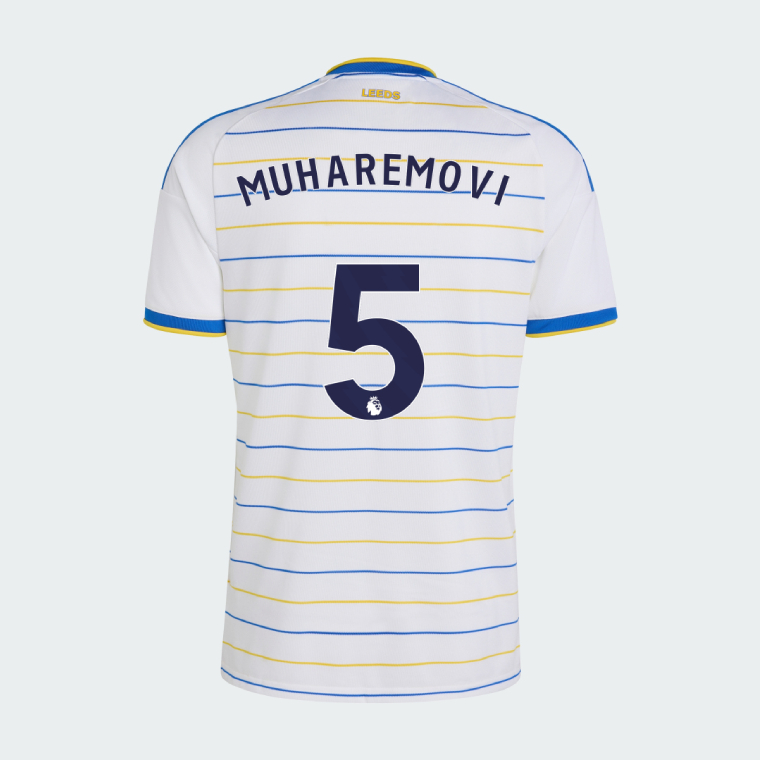 Leeds United Home MUHAREMOVIC 5 Jersey 26-27