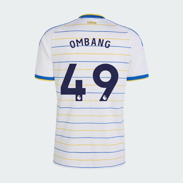 Leeds United Home OMBANG 49 Jersey 26-27