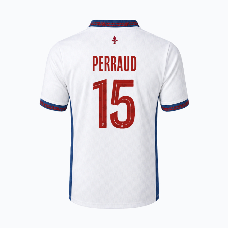 Lille Away PERRAUD 15 Jersey 26-27