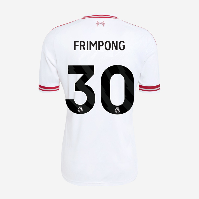 Liverpool Away FRIMPONG 30 Jersey 26-27