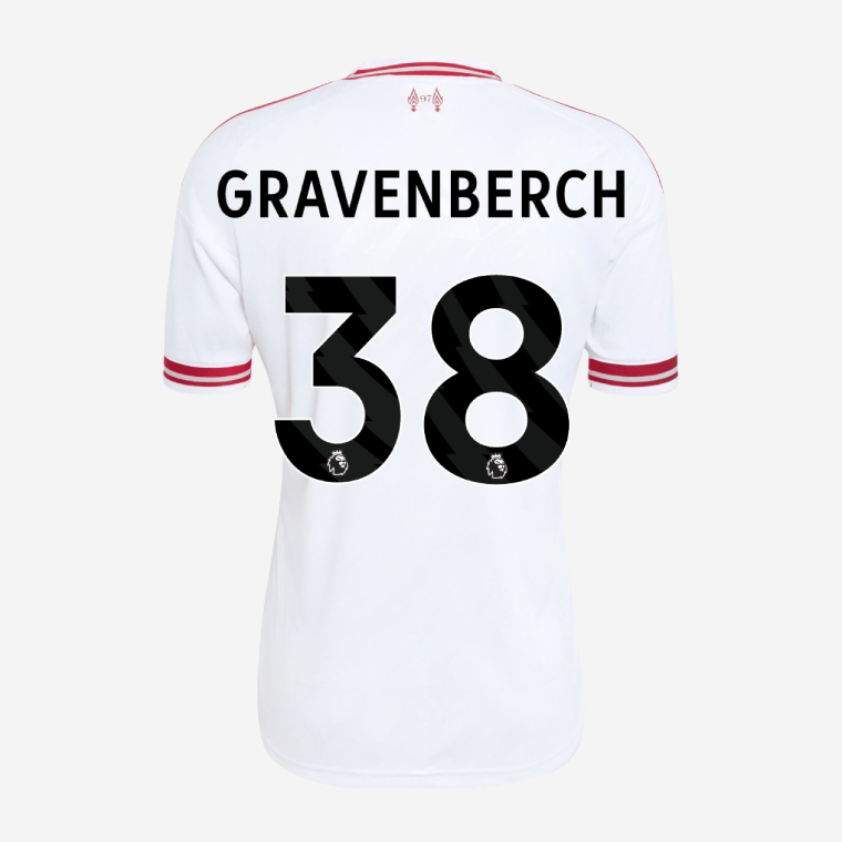 Liverpool Away GRAVENBERCH 38 Jersey 26-27