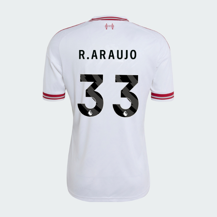 Liverpool Away R.ARAUJO 33 Jersey 26-27