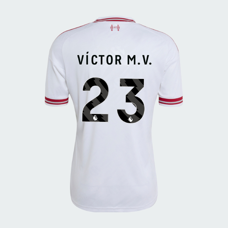 Liverpool Away VÍCTOR M.V. 23 Jersey 26-27
