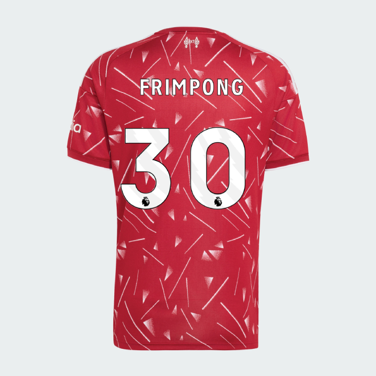 Liverpool Home FRIMPONG 30 Jersey 26-27