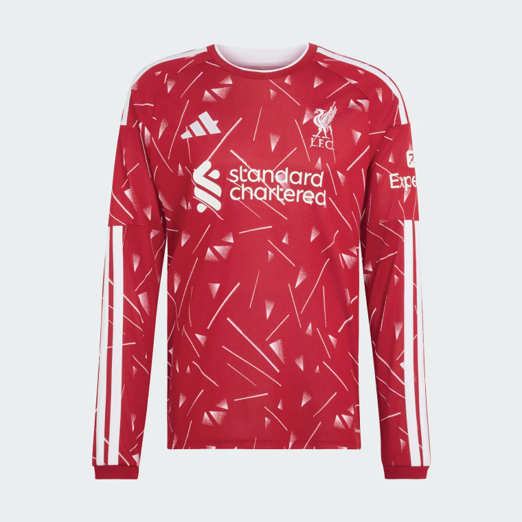Liverpool Home Long Sleeve Jersey 26-27