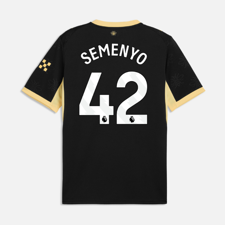 Manchester City Away SEMENYO 42 Jersey 26-27