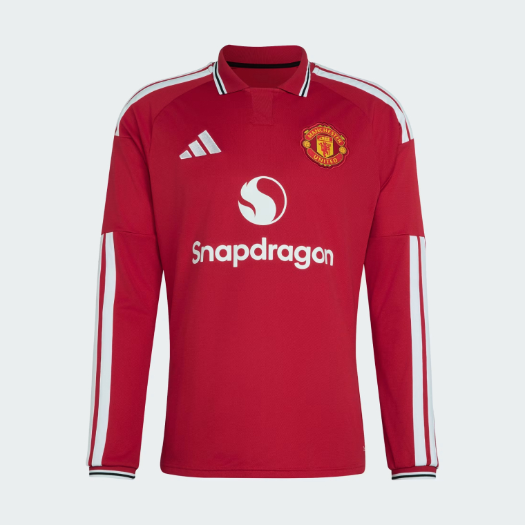 Manchester United Home Long Sleeve Jersey 26-27