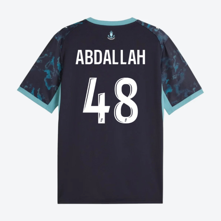 Marseille Away ABDALLAH 48 Jersey 26-27