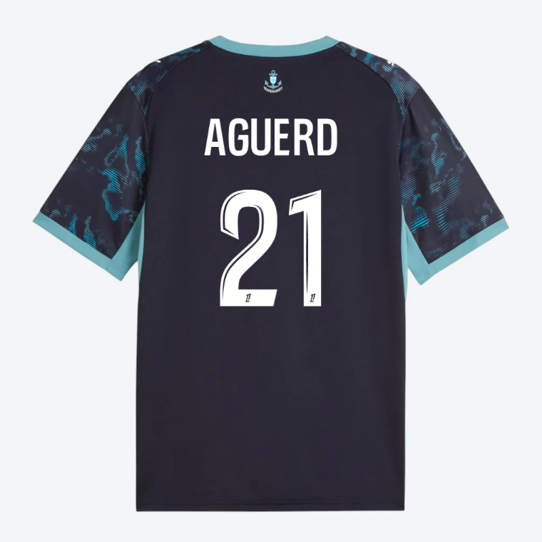 Marseille Away AGUERD 21 Jersey 26-27