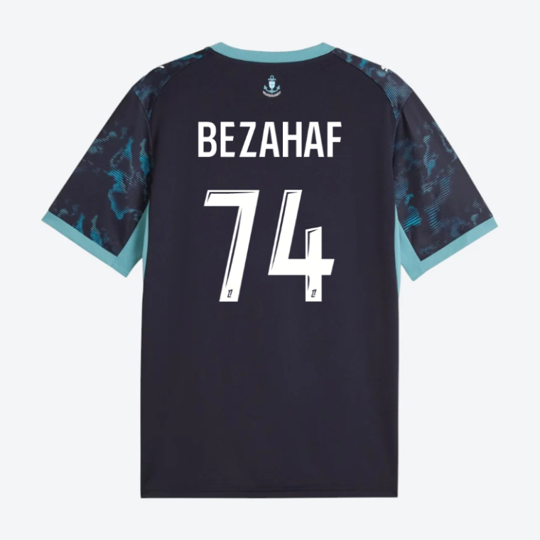 Marseille Away BEZAHAF 74 Jersey 26-27