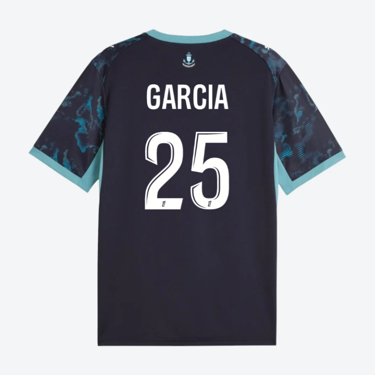 Marseille Away GARCIA 25 Jersey 26-27