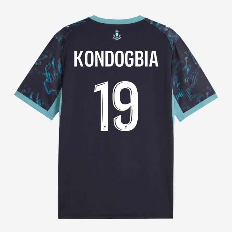 Marseille Away KONDOGBIA 19 Jersey 26-27