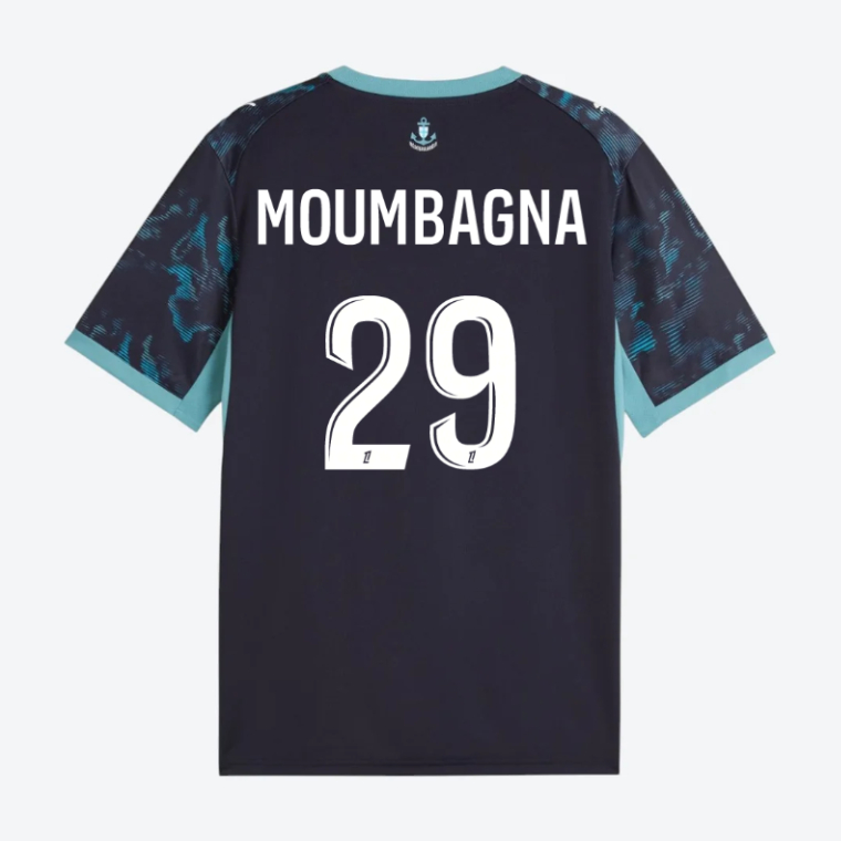 Marseille Away MOUMBAGNA 29 Jersey 26-27