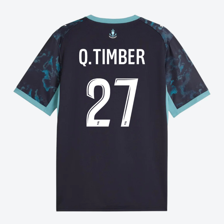 Marseille Away Q.TIMBER 27 Jersey 26-27