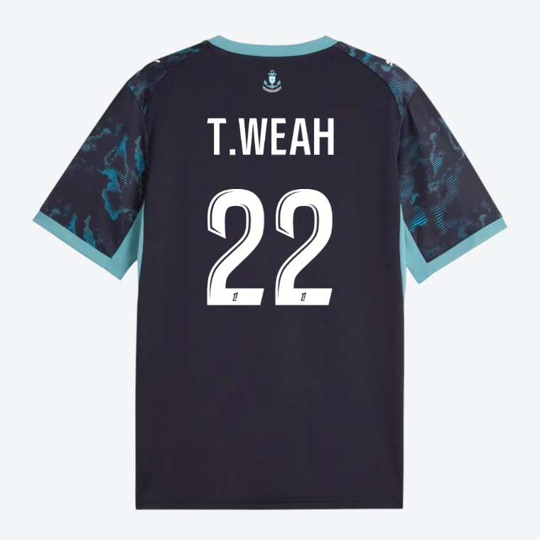 Marseille Away T.WEAH 22 Jersey 26-27