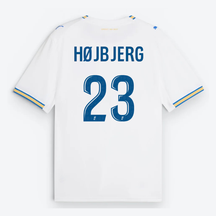 Marseille Home HØJBJERG 23 Jersey 26-27