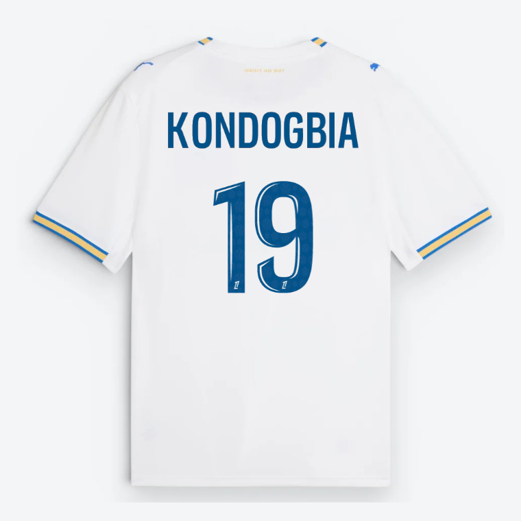 Marseille Home KONDOGBIA 19 Jersey 26-27