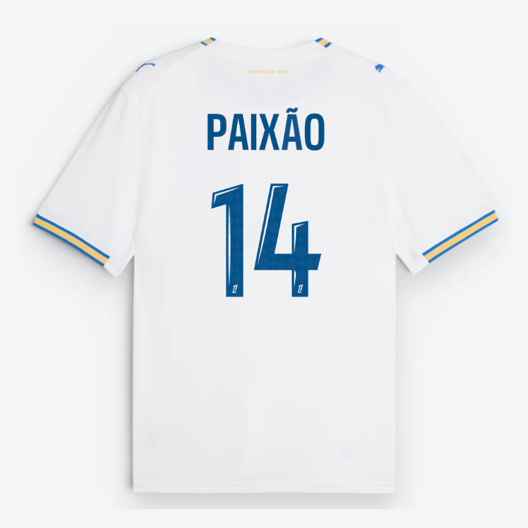 Marseille Home PAIXÃO 14 Jersey 26-27