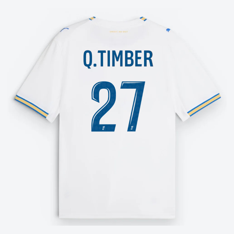 Marseille Home Q.TIMBER 27 Jersey 26-27