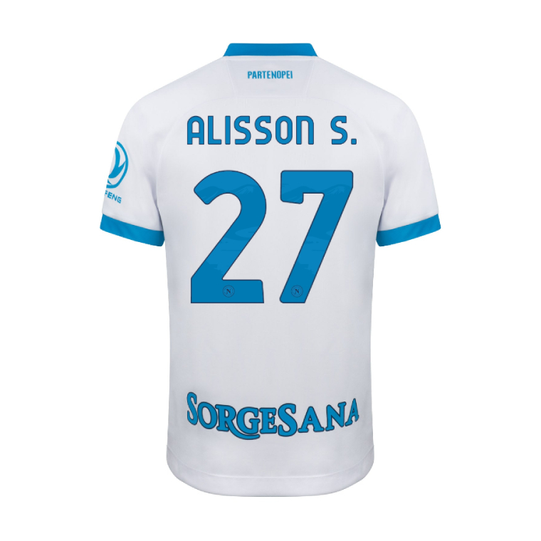 Napoli Away ALISSON S. 27 Jersey 26-27