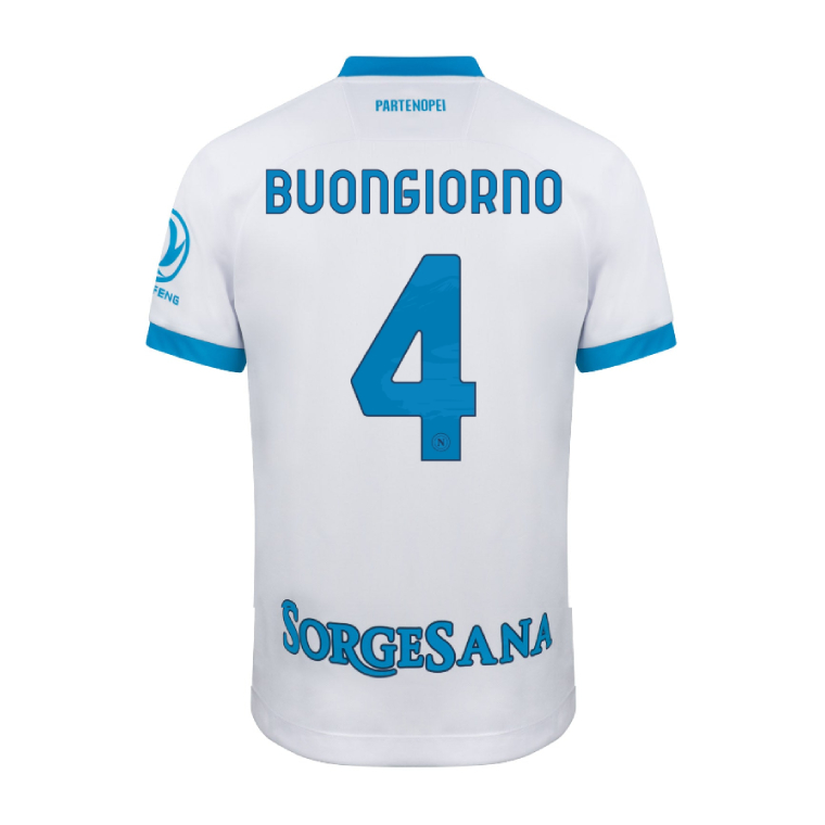 Napoli Away BUONGIORNO 4 Jersey 26-27