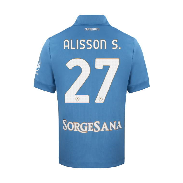 Napoli Home ALISSON S. 27 Jersey 26-27