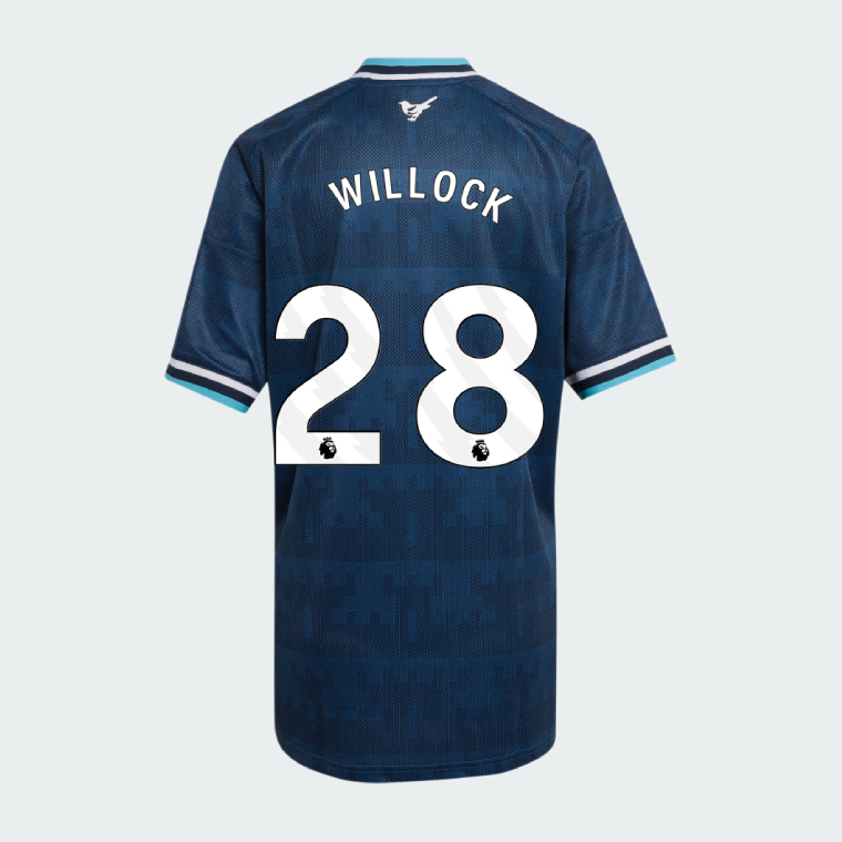 Newcastle United Away WILLOCK 28 Jersey 26-27