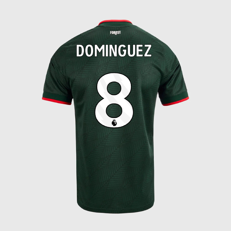Nottingham Forest Away DOMINGUEZ 8 Jersey 26-27