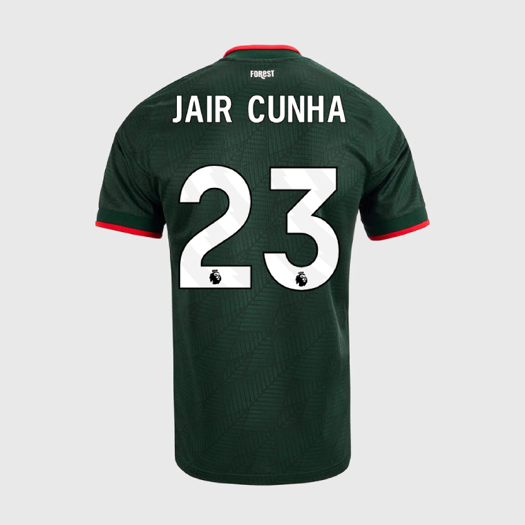 Nottingham Forest Away JAIR CUNHA 23 Jersey 26-27