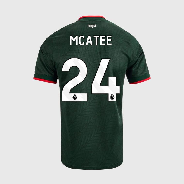 Nottingham Forest Away MCATEE 24 Jersey 26-27